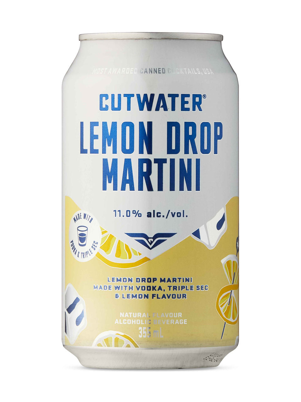 Cutwater Lemon Drop Martini 355 ml can