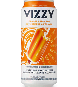 Vizzy Orange Cream Pop 473 ml can