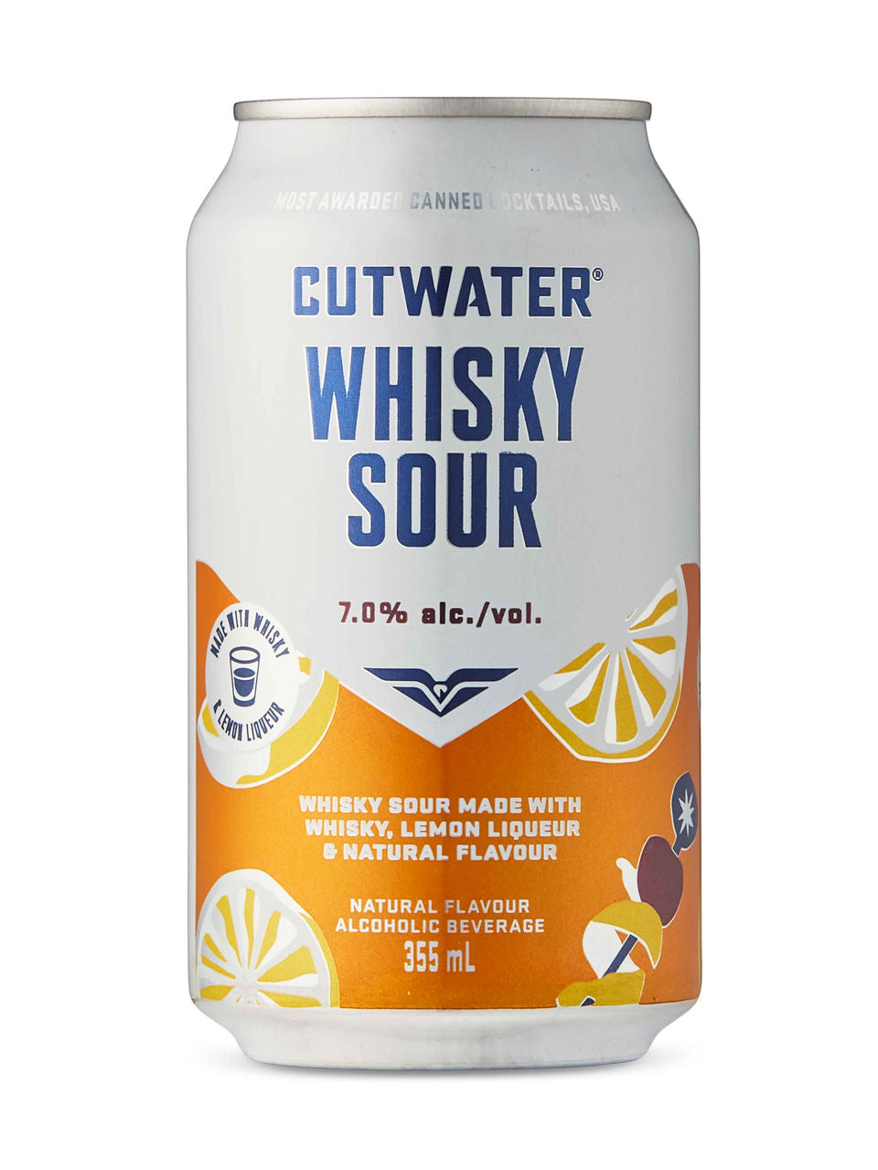 Cutwater Whisky Sour 355 ml can