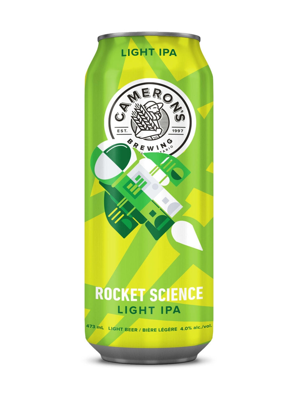Cameron's Rocket Science Light IPA 473 ml can