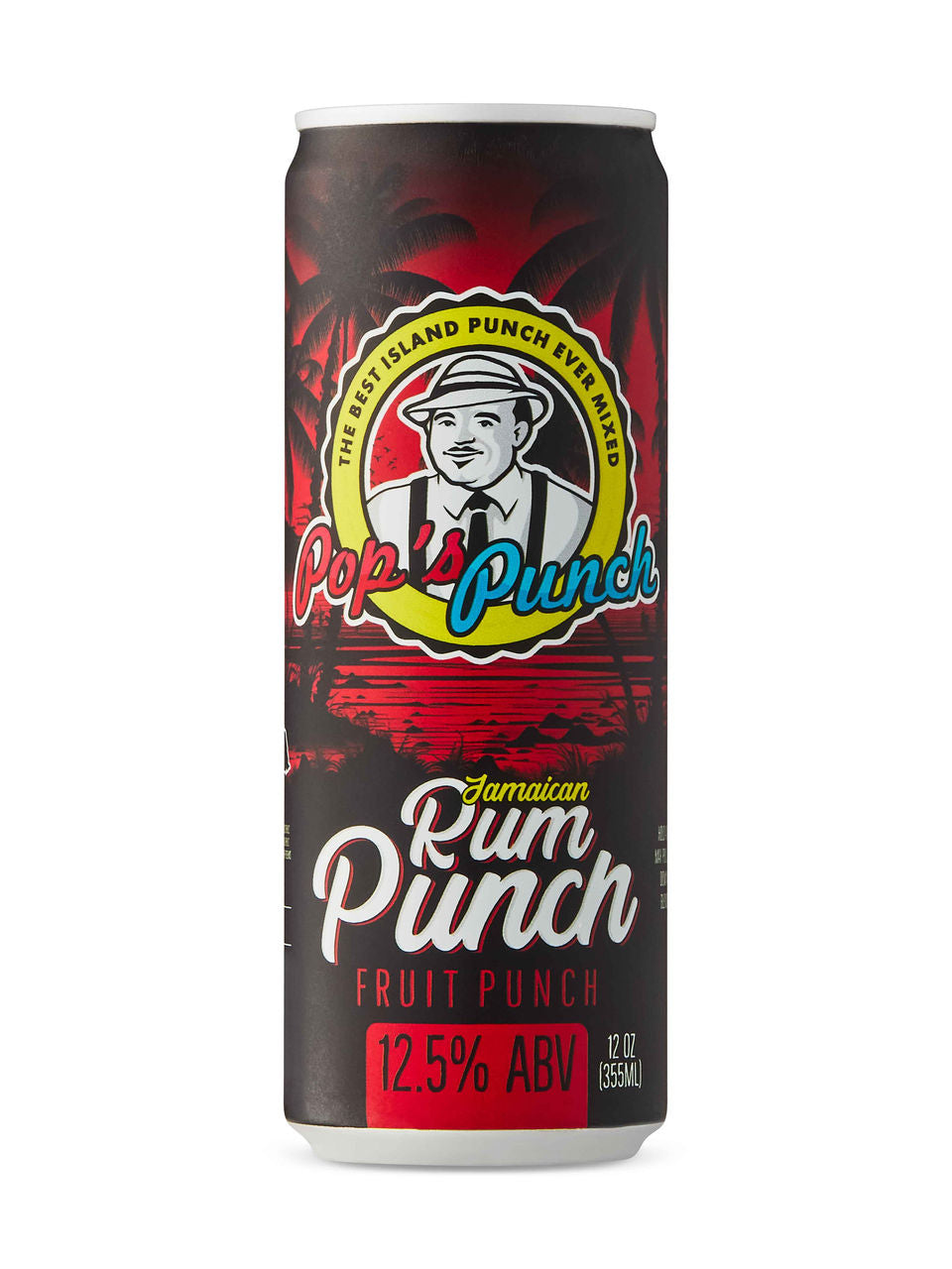 Pops Punch Jamaican Rum Punch Fruit Punch 355 ml can