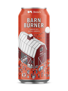 Beau's Barn Burner Amber Ale 473 ml can