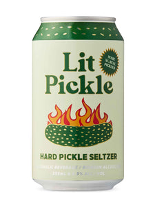 Burdock Brewery Lit Pickle Hard Seltzer 355 ml can