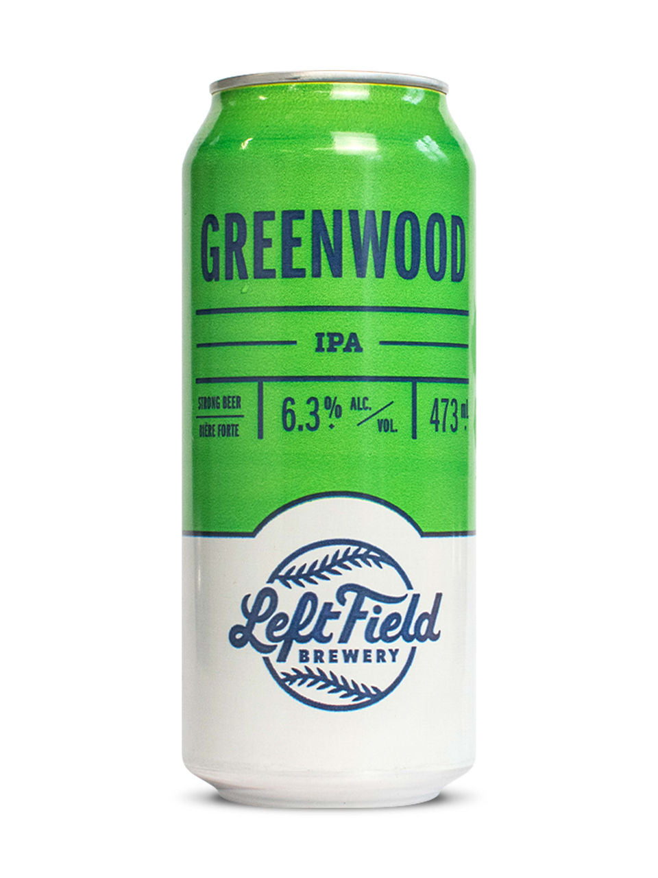 Left Field Brewery Greenwood IPA 473 ml can