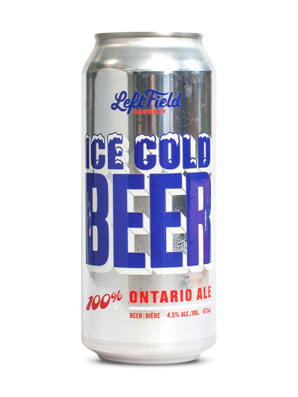 Left Field Brewery Ice Cold Beer 473 ml can