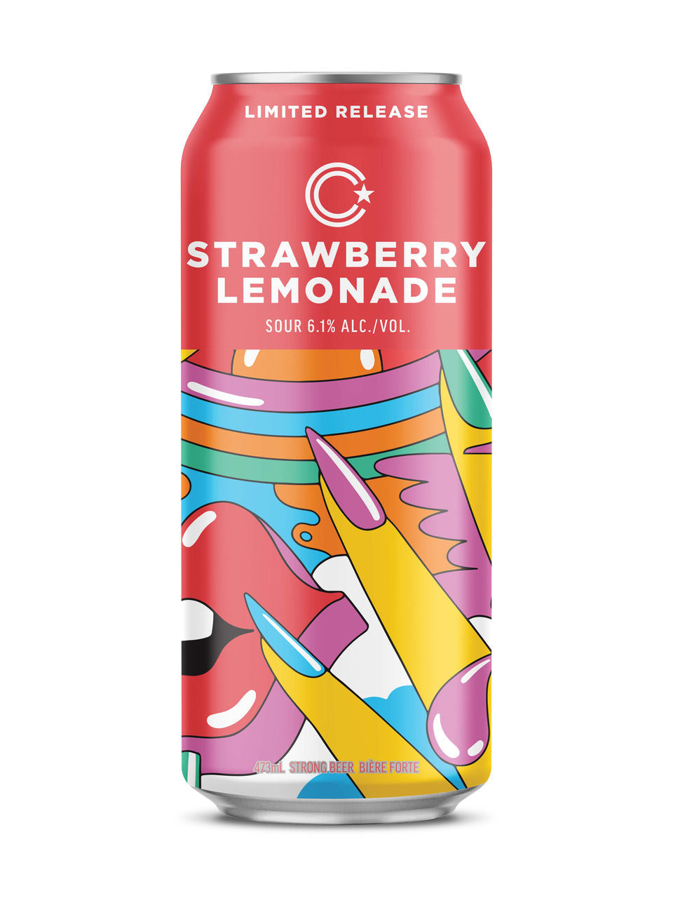 Collective Arts Strawberry Lemonade (Sour 33) 473 ml can