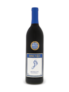 Barefoot Merlot 750 ml bottle