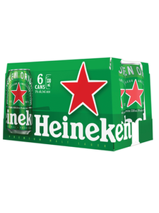 Heineken 6 x 330 mL can