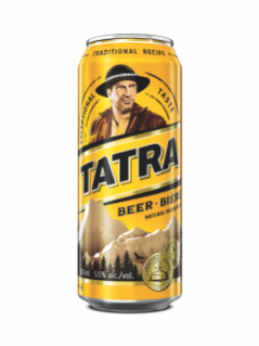 Tatra Beer 500 mL can