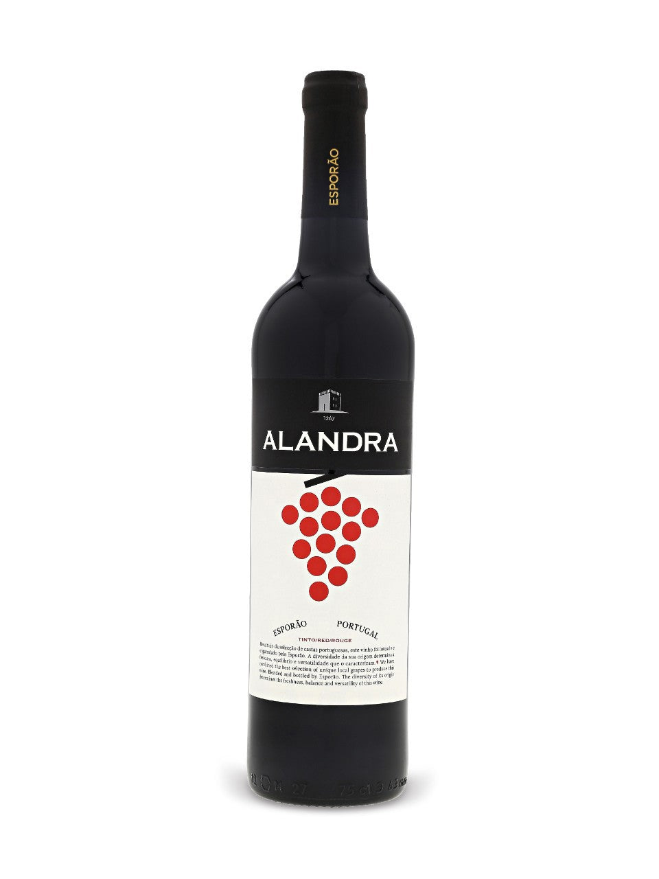 Finagra Alandra Red 750 ml bottle