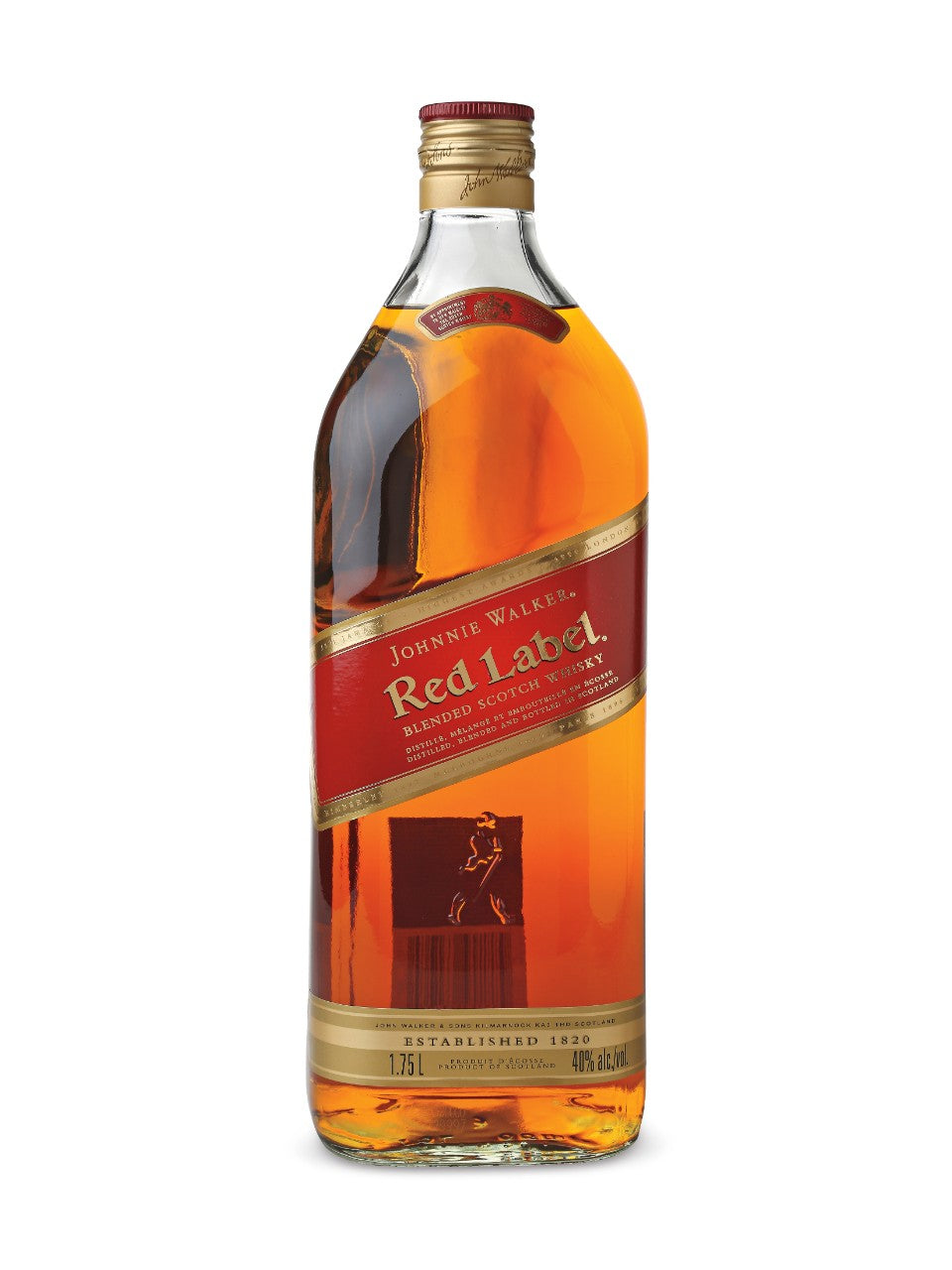 Johnnie Walker Red Label Scotch Whisky 1750 ml bottle