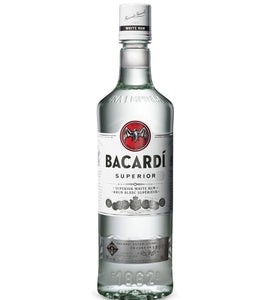 Bacardi Superior White Rum (PET) 750 mL bottle