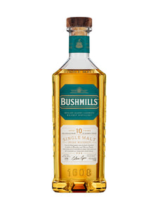 Bushmills Malt 10 Year Old Irish Whiskey 750 ml bottle