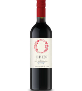 Open Merlot VQA 750 ml bottle