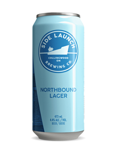 Side Launch Northbound Lager 473 mL can