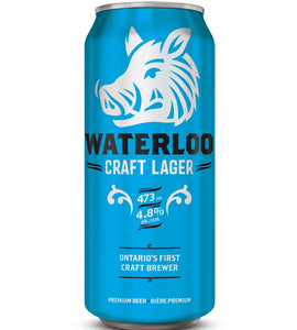 Waterloo Craft Lager 473 mL can