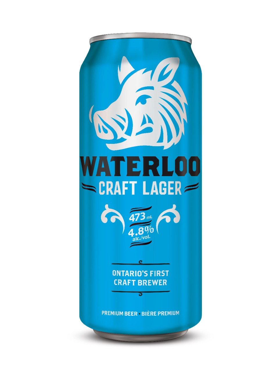 Waterloo Craft Lager 473 mL can