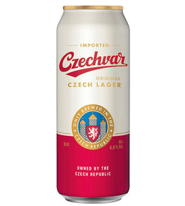 Czechvar Premium Lager 500 mL can