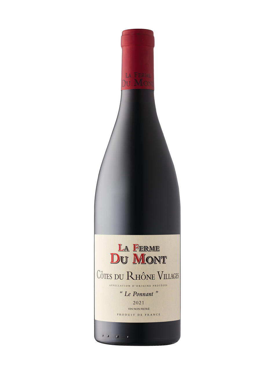 La Ferme du Mont Le Ponnant Côtes du Rhône-Villages 2021 Grenache Blend  750 ml bottle  VINTAGES
