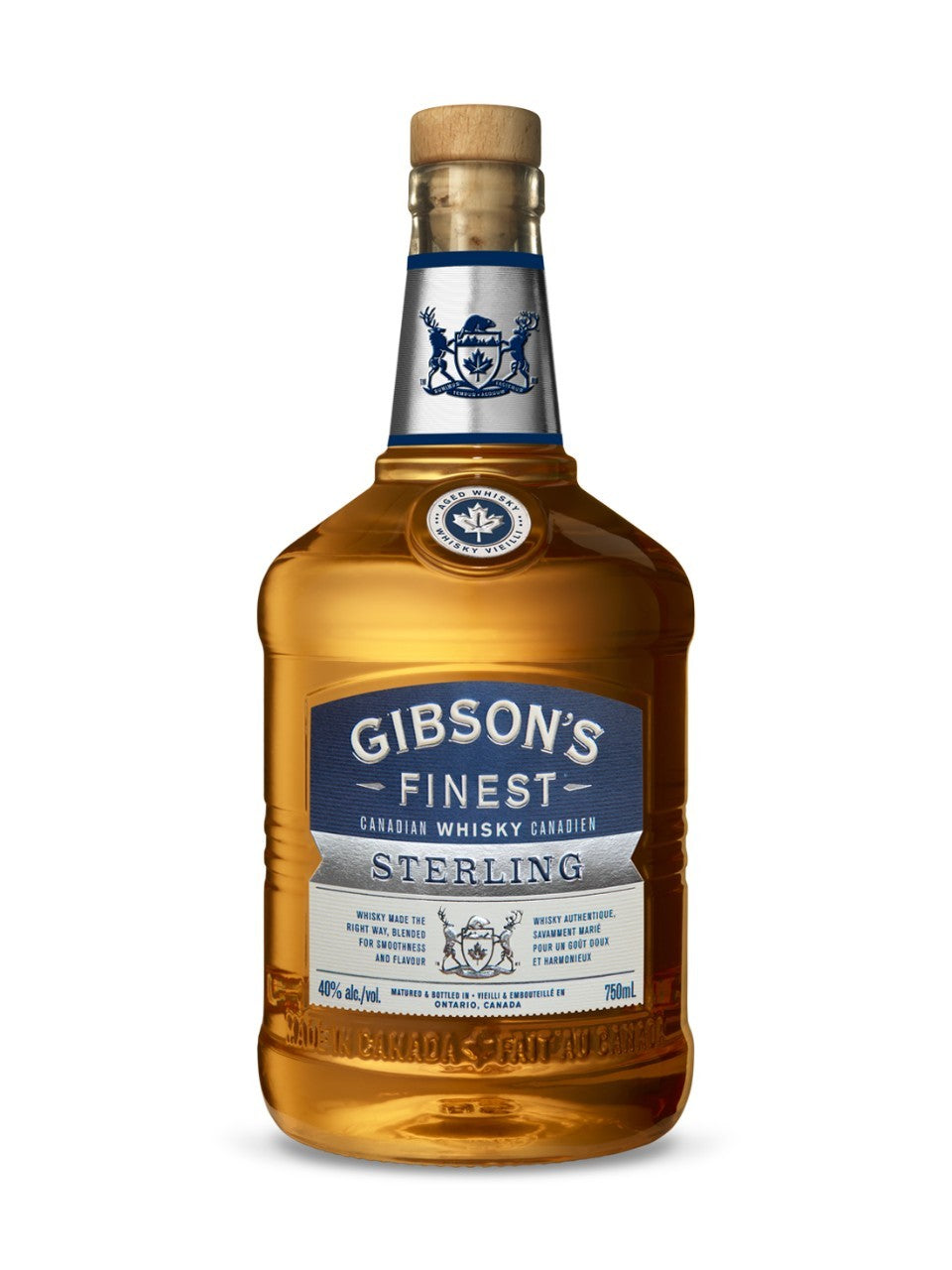 Gibson's Finest Sterling Edition Whisky 750 ml bottle