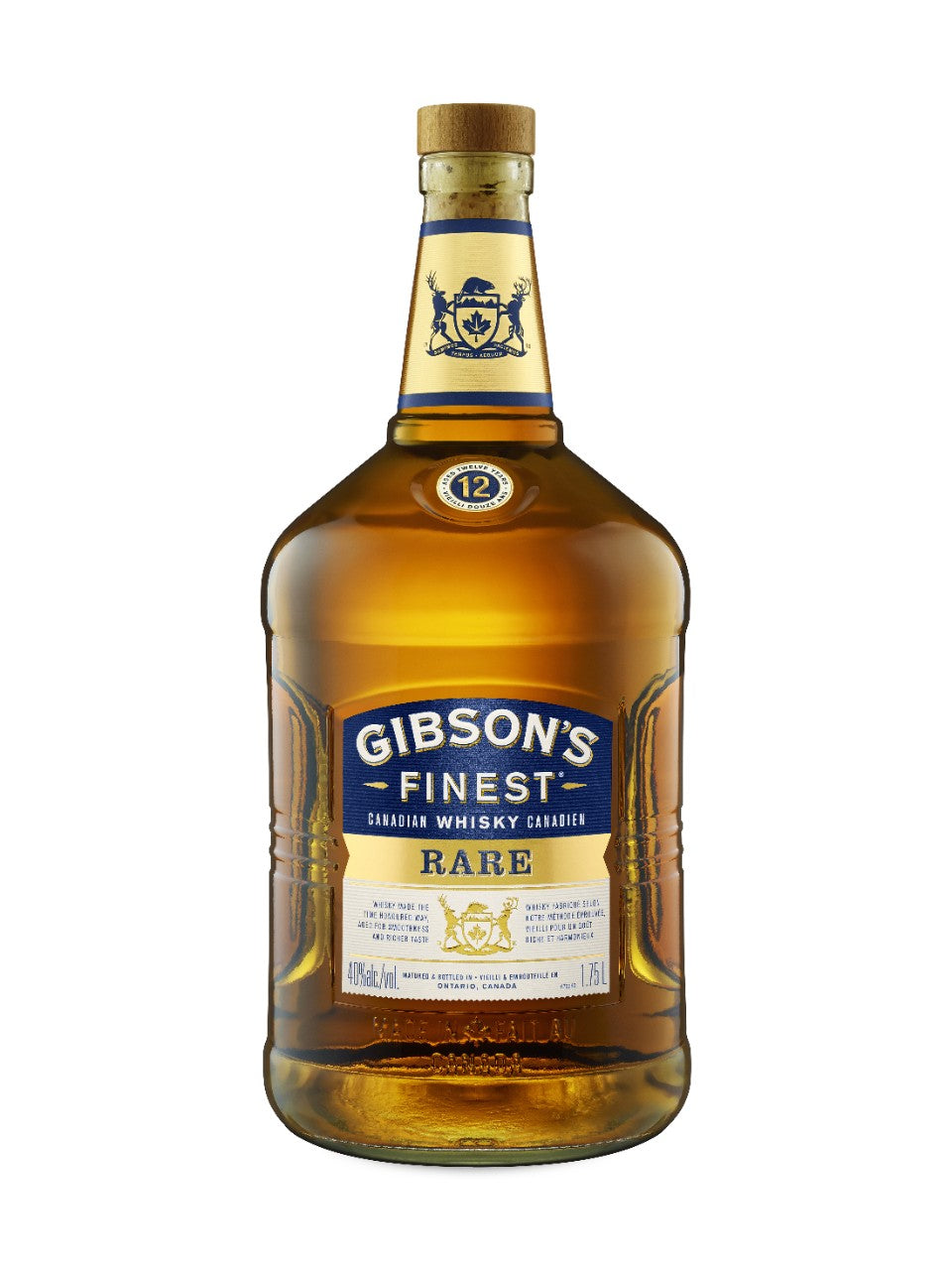 Gibson's Finest Rare 12 Year Old Whisky 1750 ml bottle