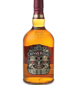 Chivas Regal 12 Year Old Scotch Whisky 750 ml bottle