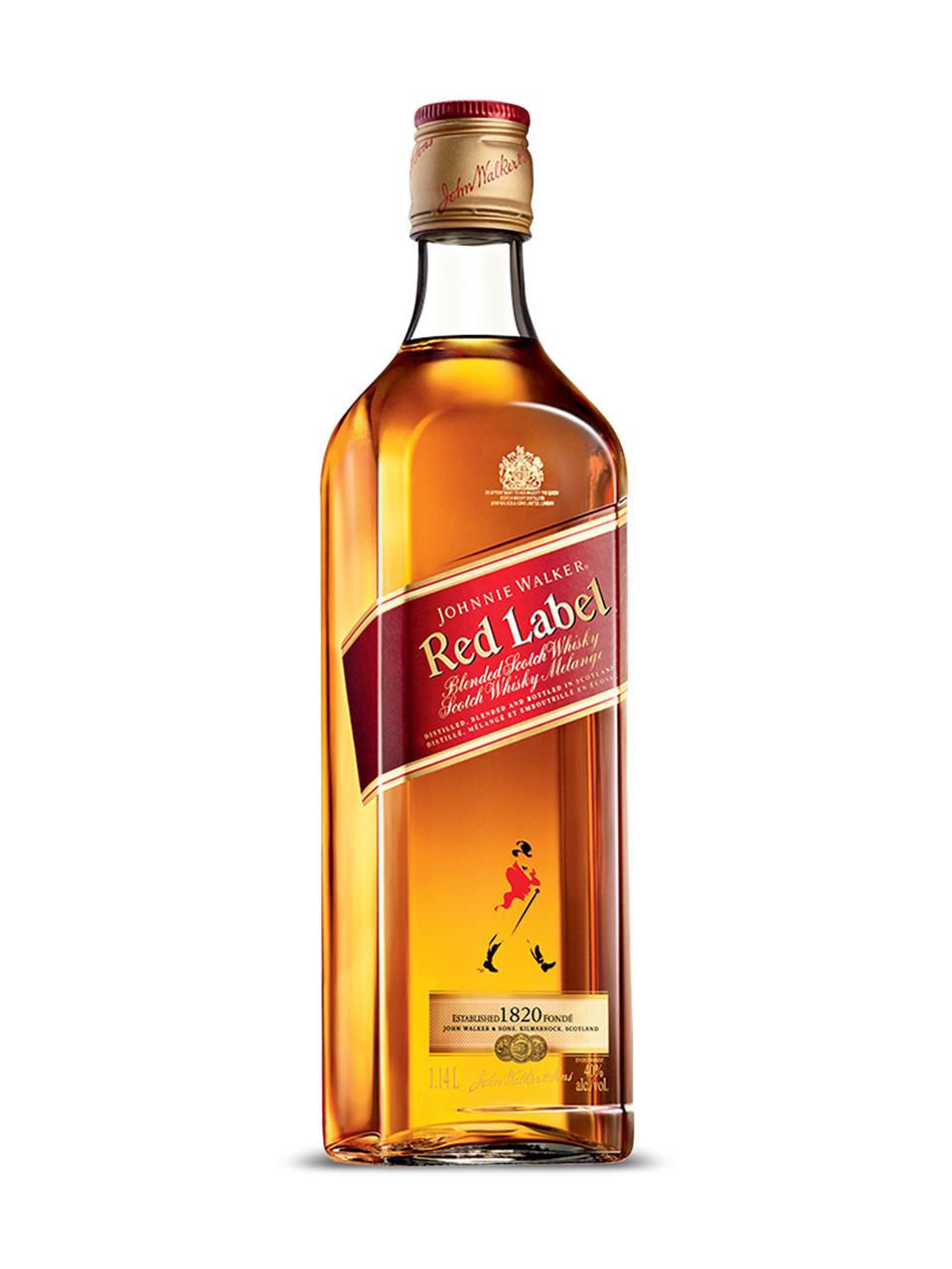 Johnnie Walker Red Label Scotch Whisky 1140 ml bottle