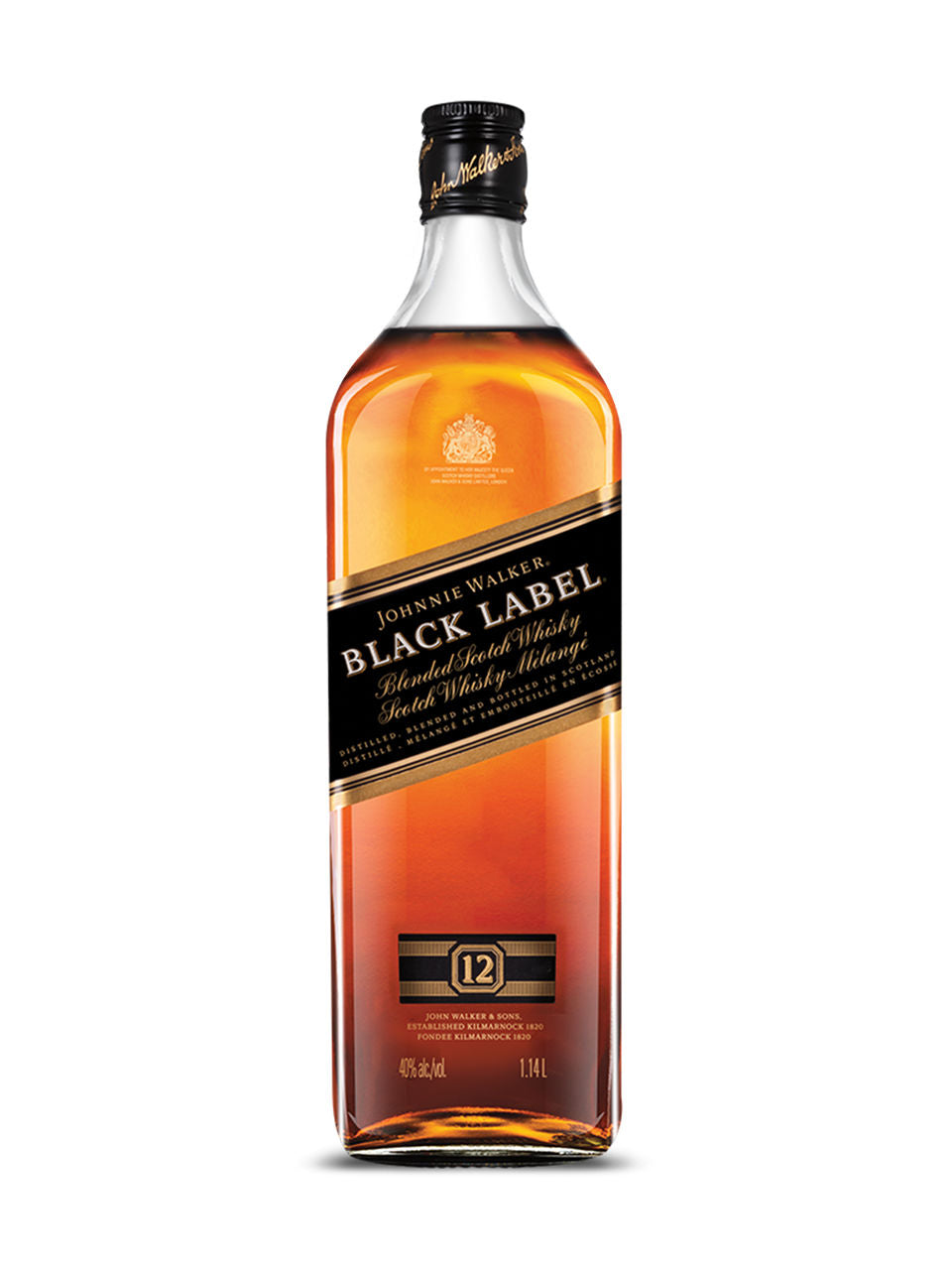 Johnnie Walker Black Label Scotch Whisky 1140 ml bottle