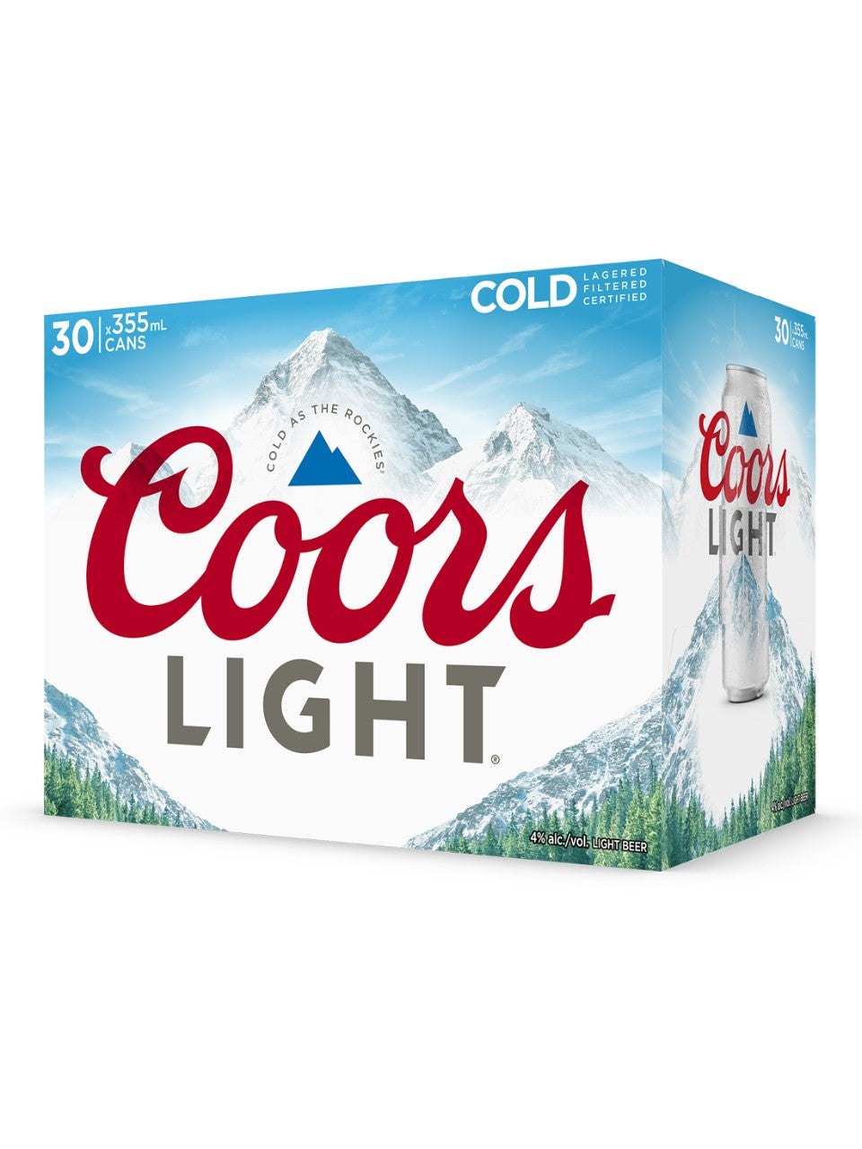 Coors Light 30 x 355 ml can