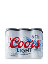Load image into Gallery viewer, Coors Light 6 x 473 ml can
