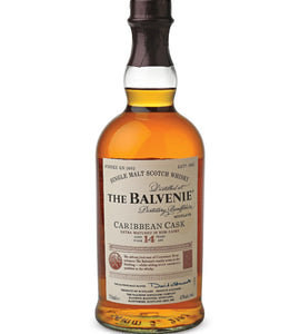 The Balvenie Caribbean Cask 14 Year Old Scotch Whisky 750 ml bottle