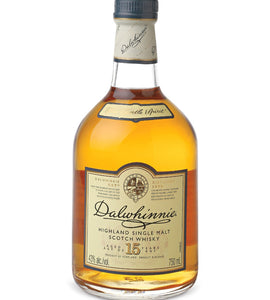 Dalwhinnie 15 Year Old Single Highland Malt Scotch Whisky 750 ml bottle