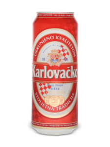 Karlovacko Beer 500 mL can