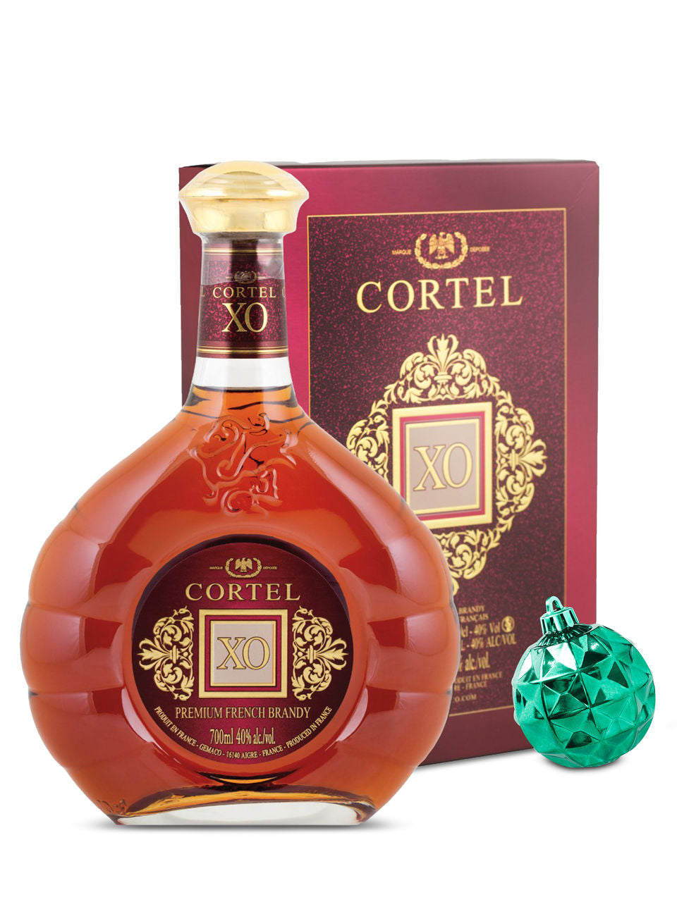 Cortel XO Brandy in Gift Box 700 ml bottle