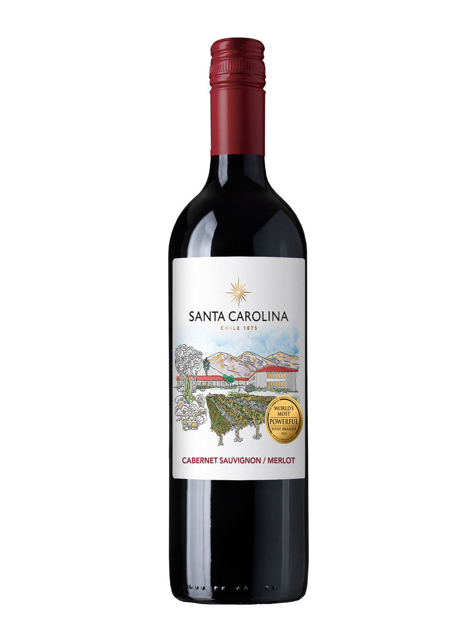 Santa Carolina Cabernet Sauvignon Merlot 750 ml bottle