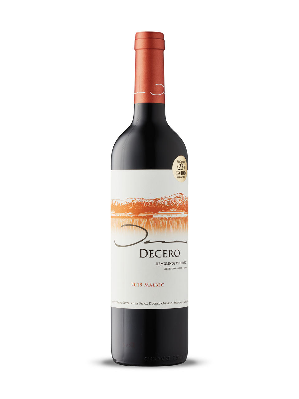 Finca Decero Remolinos Vineyard Malbec 2019 750 ml bottle VINTAGES