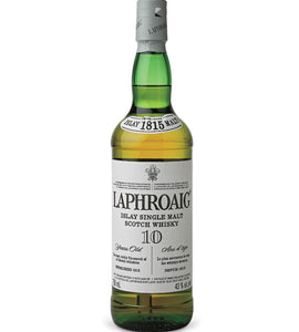 Laphroaig 10 Year Old Islay Single Malt Scotch Whisky 750 ml bottle