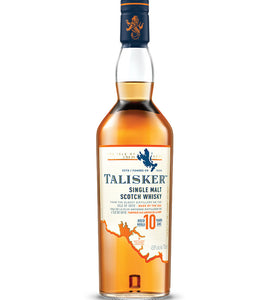 Talisker 10 Year Old Single Malt Scotch Whisky 750 ml bottle