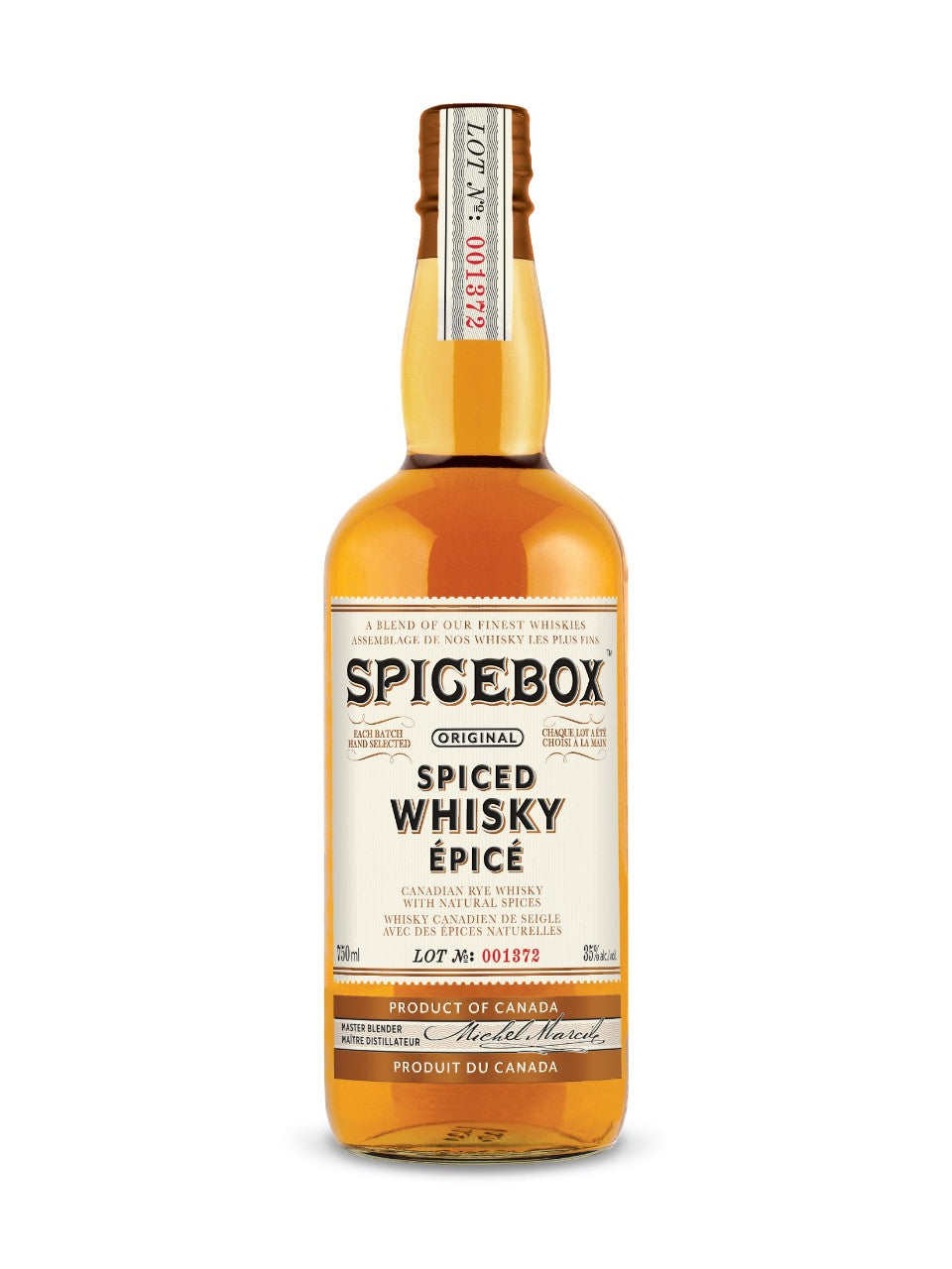 Spicebox Canadian Spiced Whisky 750 ml bottle