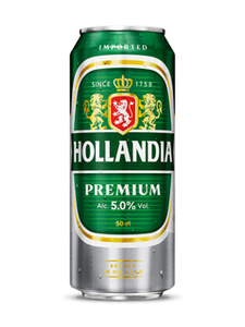 Hollandia Lager Beer 500 mL can