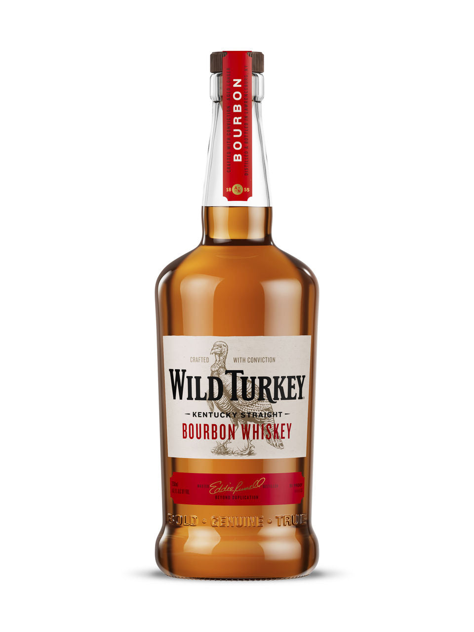 Wild Turkey 81 Proof Kentucky Straight Bourbon 750 ml bottle