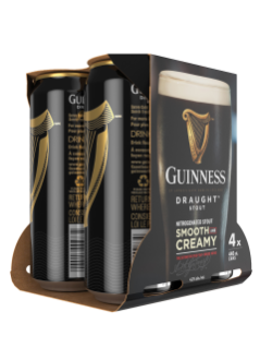 Guinness Draught 4 x 440 mL can