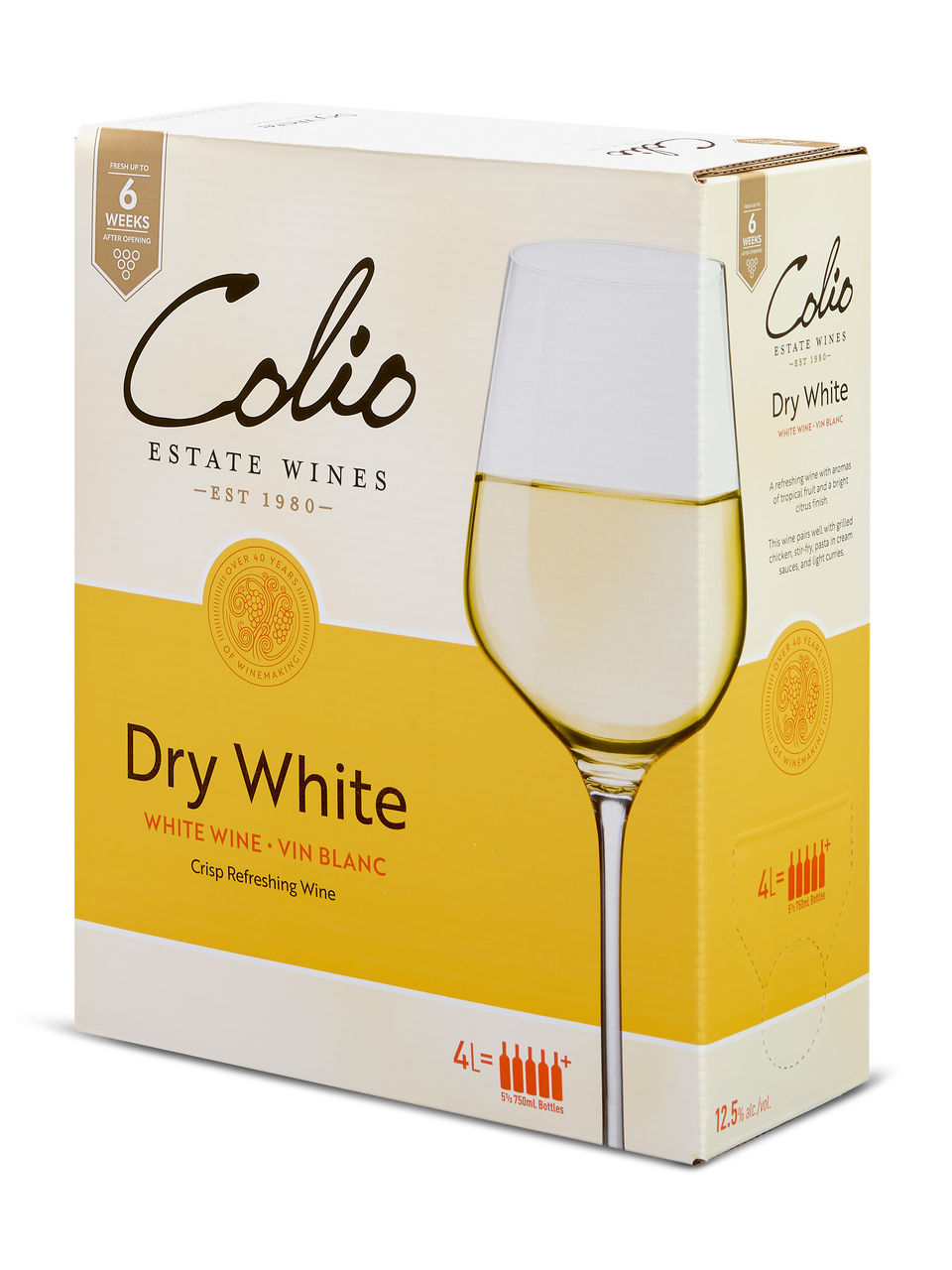 Colio Dry White Blend 4000 mL bagnbox