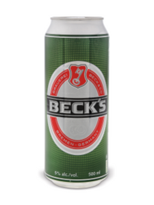 Beck's 500 mL can