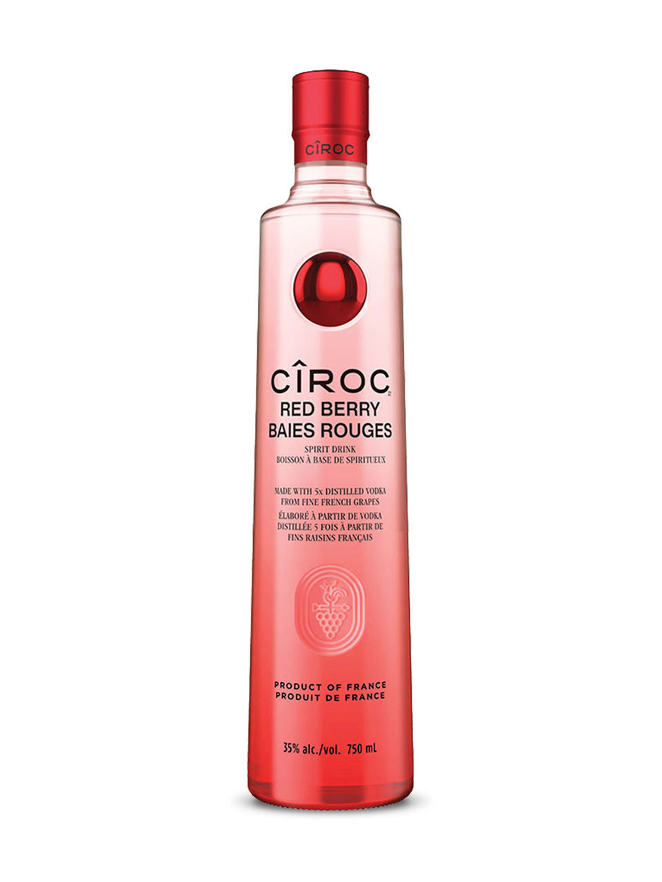 Ciroc Red Berry Vodka 750 mL bottle