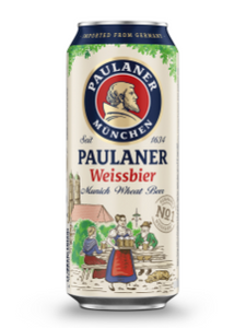 Paulaner Hefe-Weissbier 500 mL can