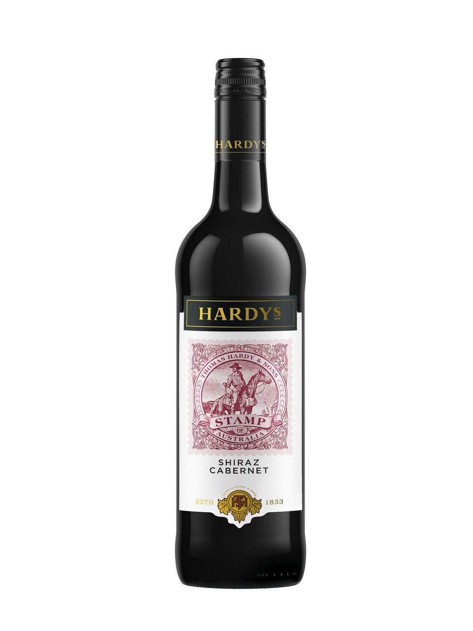 Hardys Stamp Series Shiraz Cabernet Sauvignon 750 ml bottle