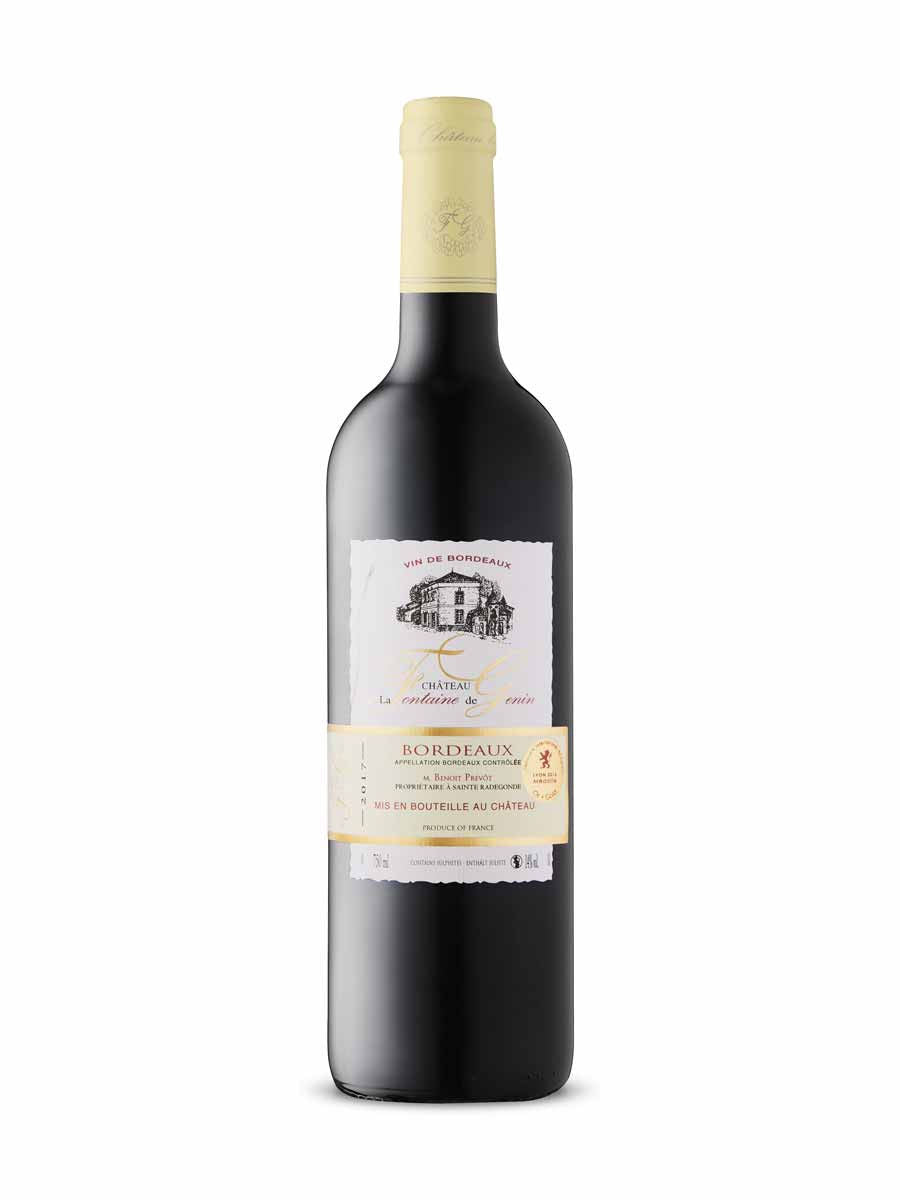 Château La Fontaine de Genin 2017 750 ml bottle VINTAGES
