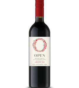 Open Smooth Red VQA 750 ml bottle