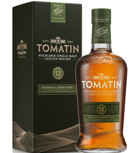 Tomatin 12 Year Old Highland Single Malt Scotch Whisky 750 ml bottle